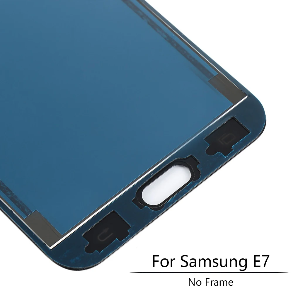 5," супер Amoled E700 Дисплей для samsung galaxy e7 ЖК сенсорный экран дигитайзер Замена для samsung E700 ЖК e7 ekran