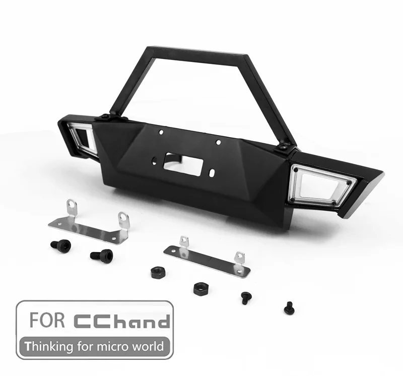 Металлический передний бампер для AXIAL SCX10 90046/90047 cherokee|Детали и аксессуары| |