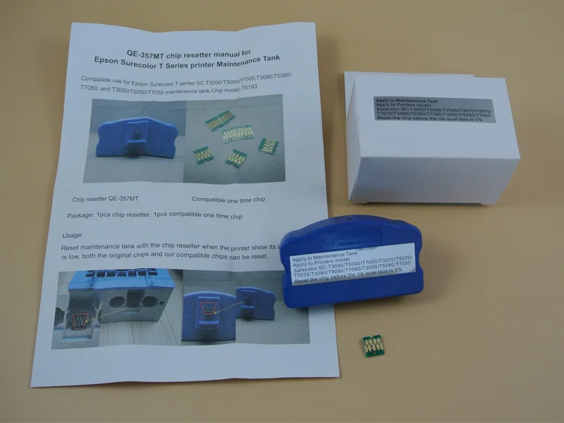 Восстановитель чипа резервуара для Epson Surecolor F6070 F7070 F7000 F7100 F6000 F6200 F9200 | Компьютеры и