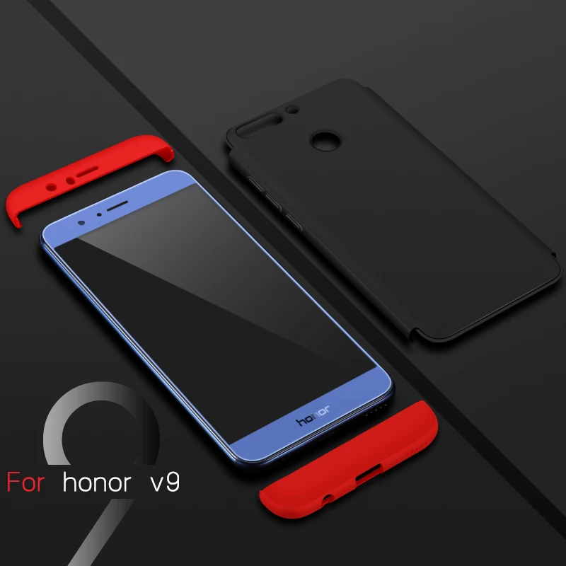 3 in1 Телефон чехол для Huawei Honor 8pro задняя крышка Жесткий ПК 360 градусов защитный