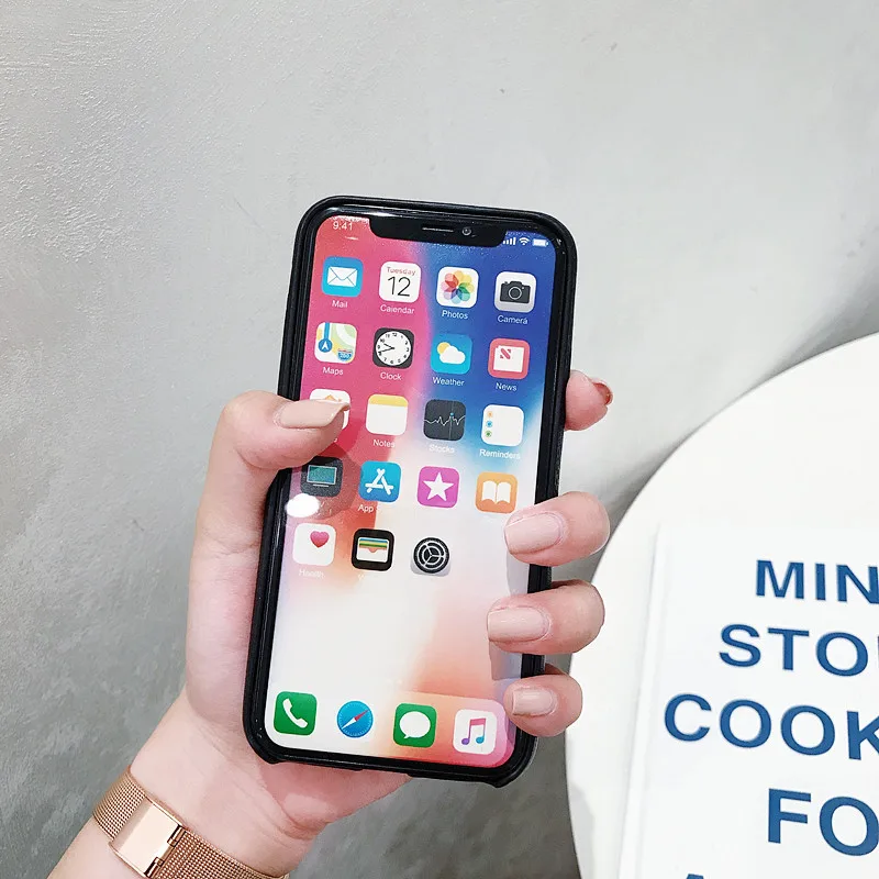 Рельефная серия Леопардовый узор в горошек мягкий чехол из ТПУ для iphone Xs max Xr