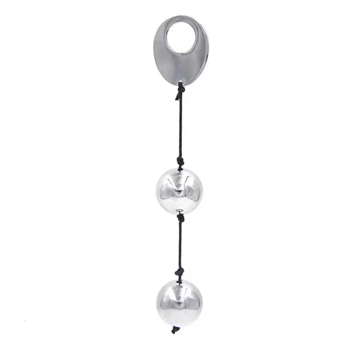 Silver Metal Pleasure Balls