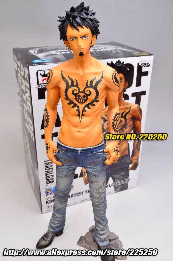 Японский аниме цельный оригинальный BANPRESTO король художников игрушка из ПВХ