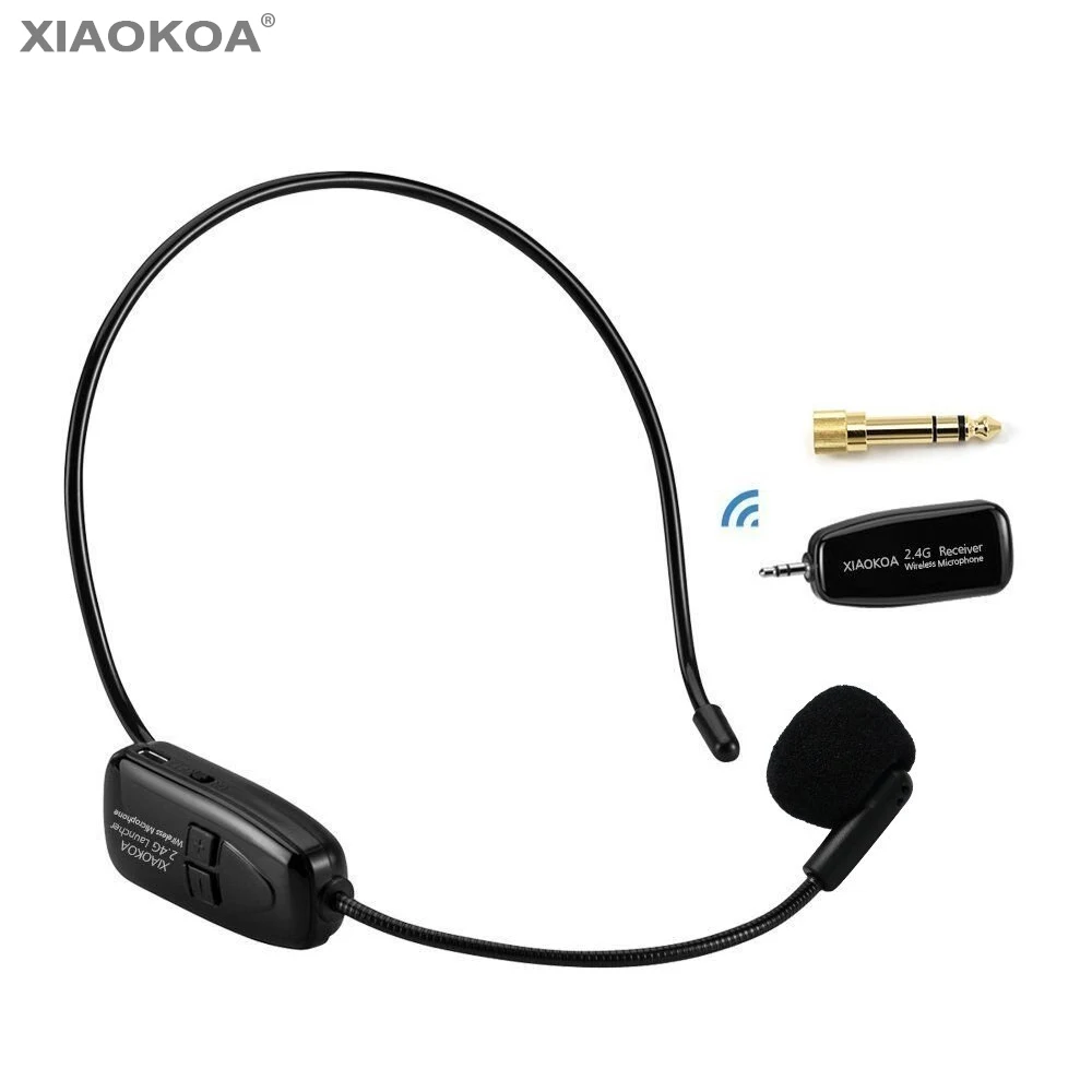 2.4G Handset 2,4G беспроводной петличный микрофон для усилителя голоса Камера Запись микрофоны телефон Iphone Android Youtube по XIAOKOA - Цвет: 2.4G Handset