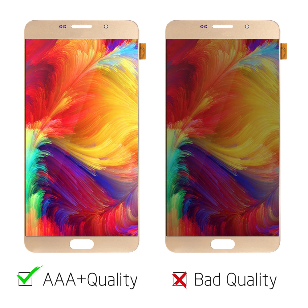 6 0 ''TFT ЖК экран для Samsung Galaxy A9 2016 Pro A910 A9100 дисплей сенсорный дигитайзер сборка