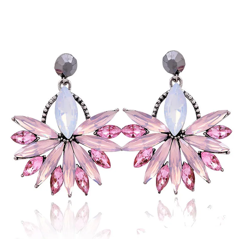 Новинка 2017 года Европейская мода ретро инкрустированный камень Рейн