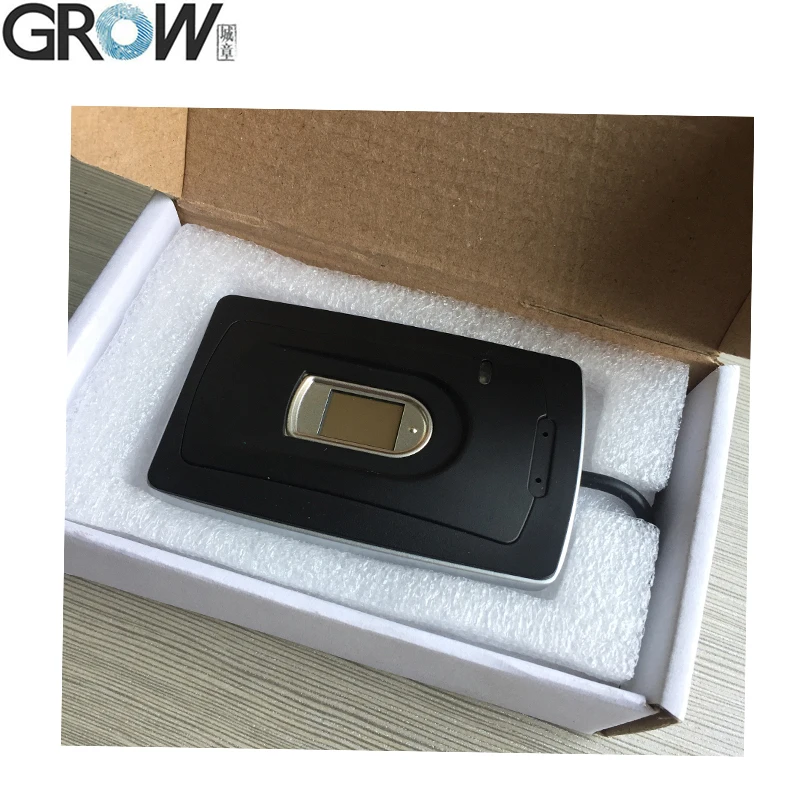 GROW R101S биометрический Настольный емкостный usb-считыватель отпечатков пальцев Сканер с Windows98, Me, NT4.0, 2000, XP, Vista WIN7, Android