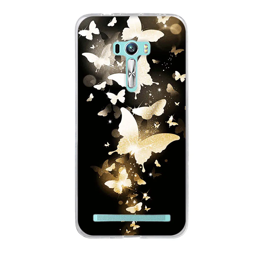Чехол для Asus ZenFone Selfie ZD551KL мягкий силиконовый чехол из ТПУ задние Чехлы