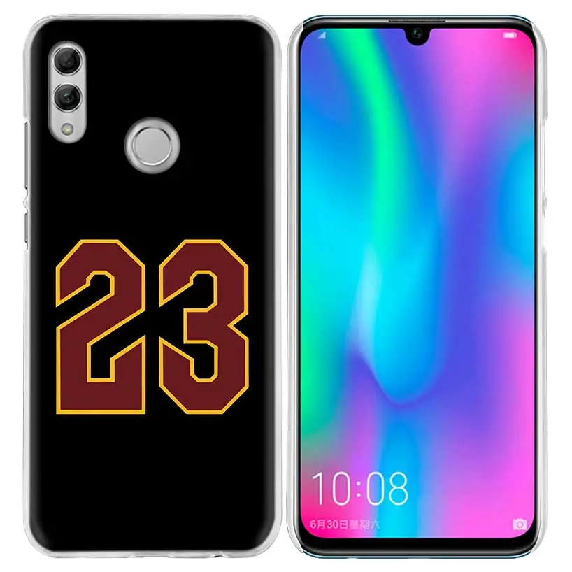Баскетбол 23 24 номер чехол для huawei Honor 8X Y9 20 9 10 Lite Play 8C 8A Pro V20 20i Y6 Y7 Y5 жесткий чехол из ПК для телефона Casos