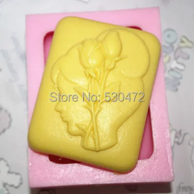Силиконовая форма для мыла C255 в форме девушки|soap mold|soap molds free shippingsilicone cake mold |