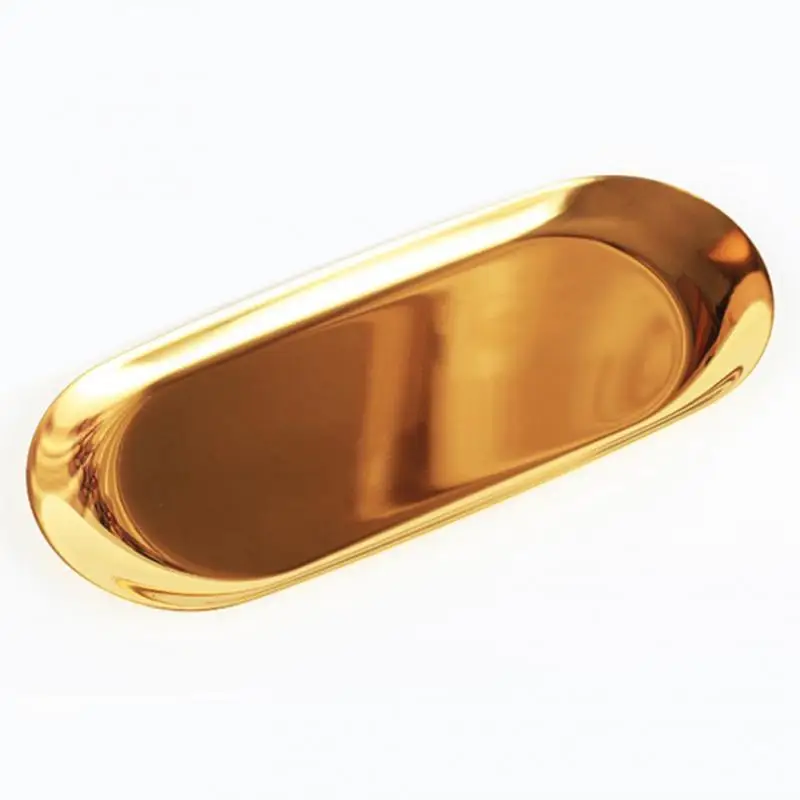 Модный элегантный поднос для хранения из нержавеющей стали башня десерт закуска