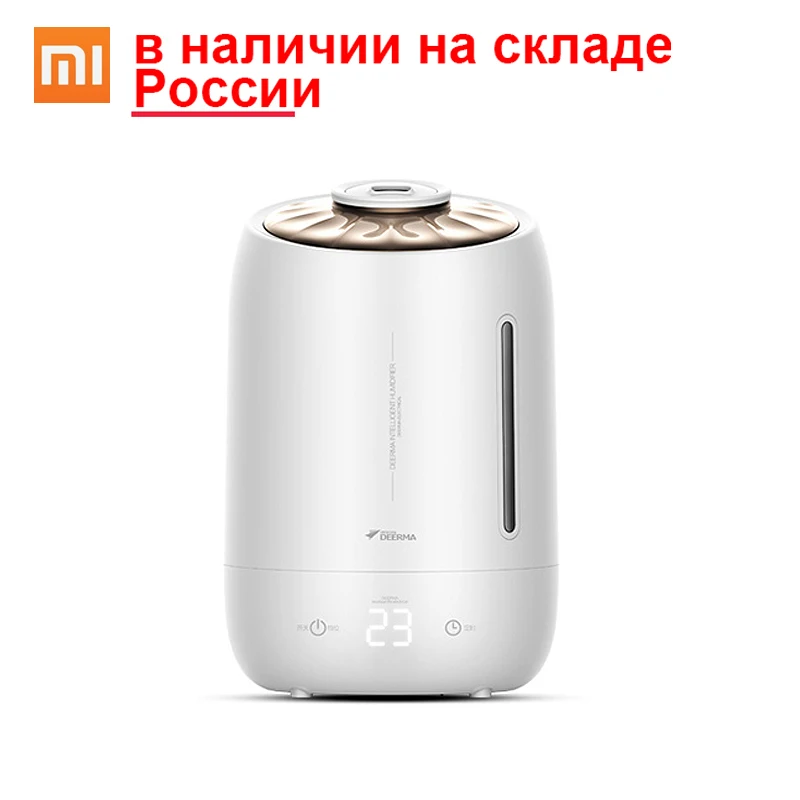 Xiaomi DEERMA DEM F600 Air Humiditier ароматерапия сенсорный экран очищающий 5L Регулируемый