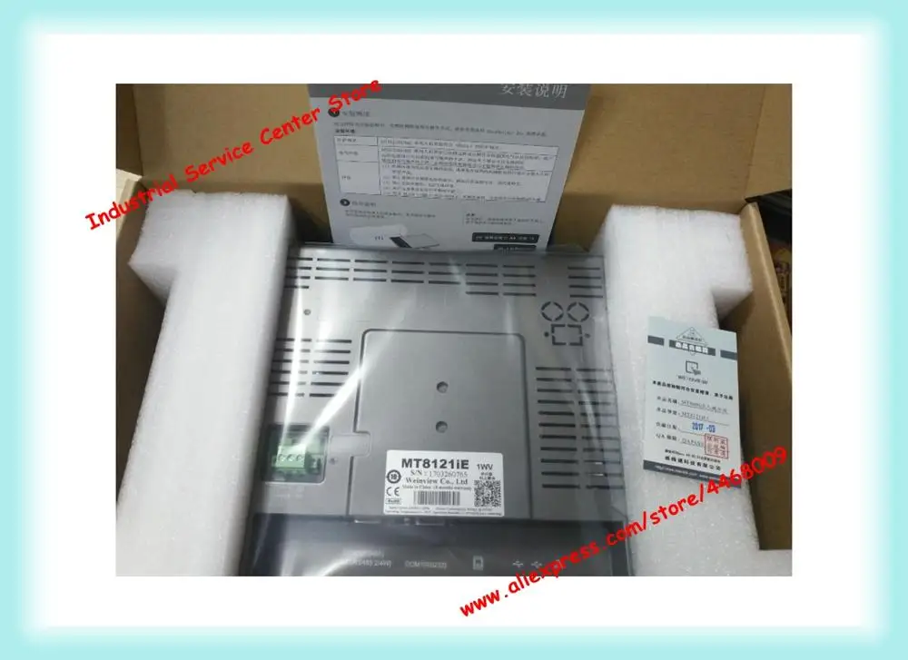 MT8121iE Weinview Weintek 12.1 Inch Touch HMI 1024 * 768 TFT LCD Display RS232/RS485 Ethernet Replace MT8121IH New | Обустройство