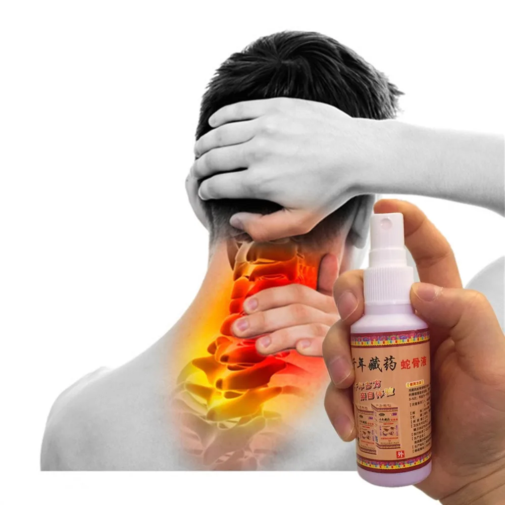 

DISAA 2.82Oz Plateau Yak Bone Analgesic Essential Oils Cool Feeling Treatment Joint Pain Arthritis Spray