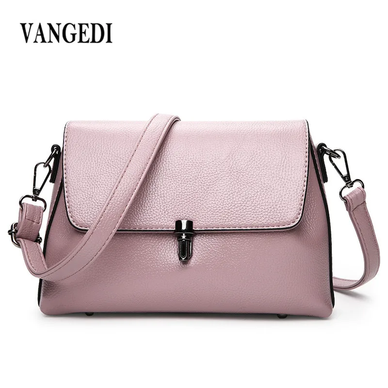 Из искусственной кожи милые сумки Для женщин Курьерские Сумки багет через плечо