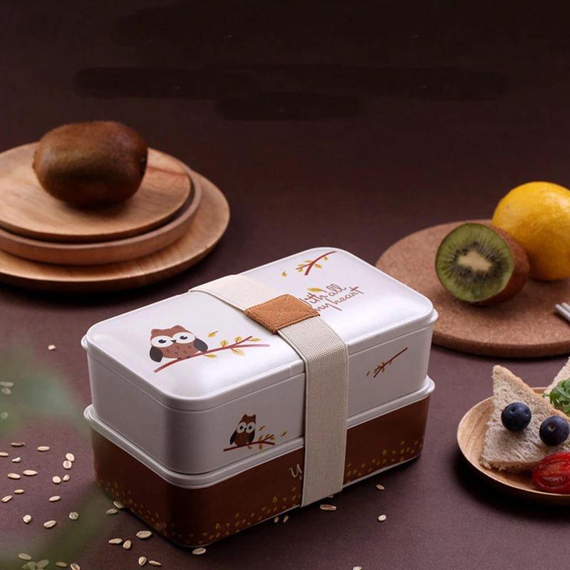 ONEUP Bento box bamboofiber Ланч-бокс экологичный портативный Теплоизоляционный контейнер для пищевых продуктов с микрозащитой натуральный антибактериальный