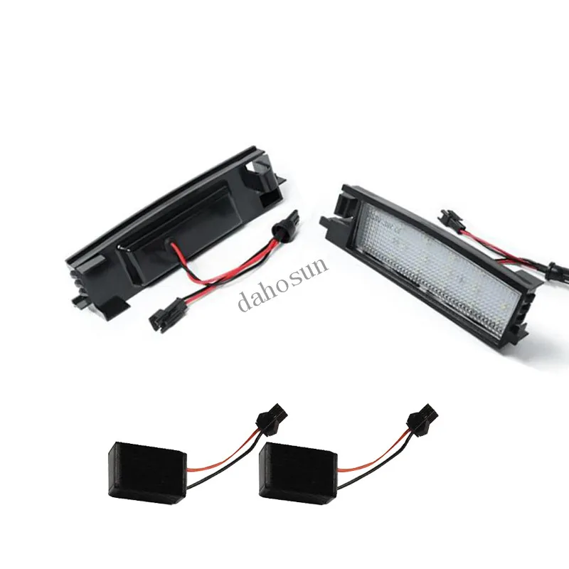 Светодиодная лампа для номерного знака dahosun 2 шт. Toyota RAV4 Spade NZE18 ZRE18 Auris 2012 up ACA3 ACE ALA3