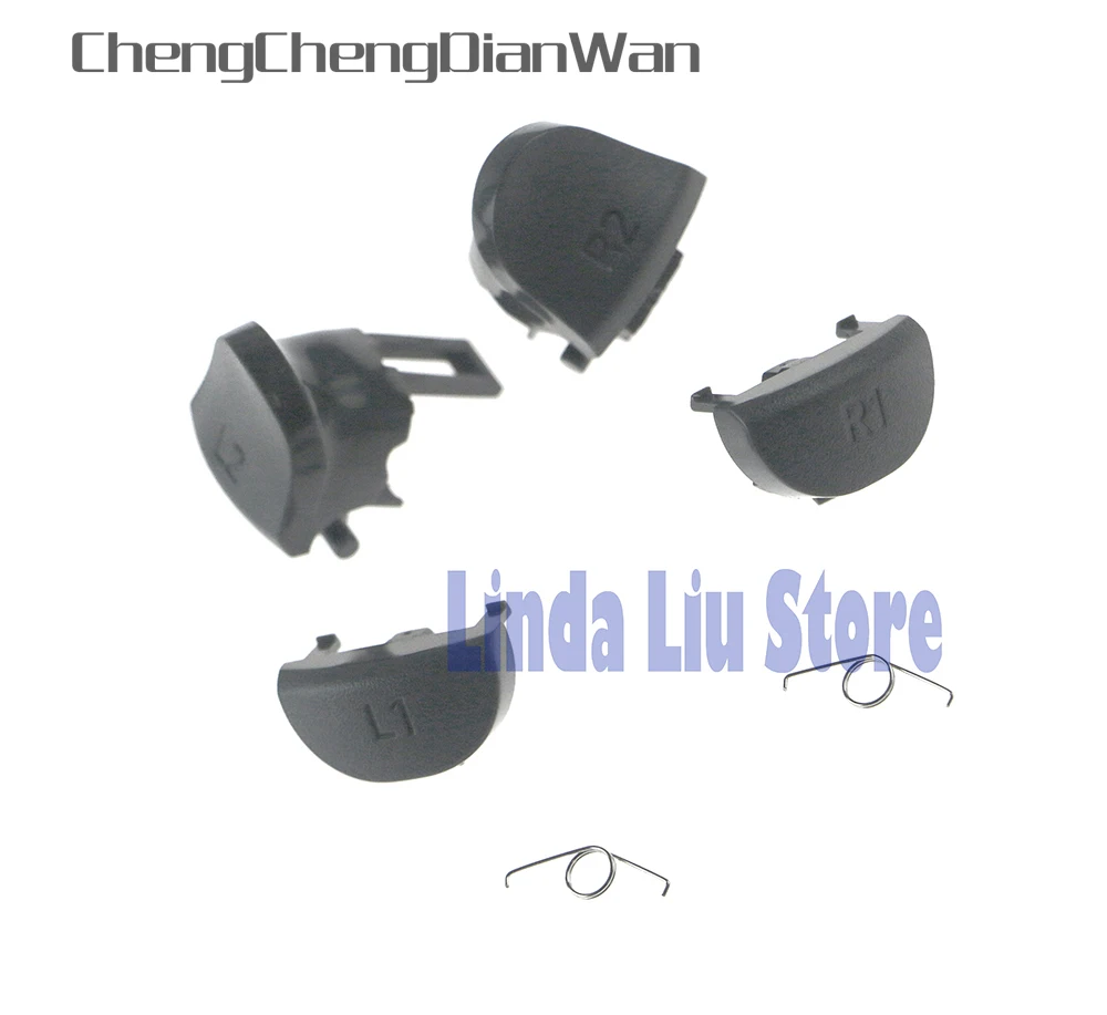 60 компл./лот для PS4 Pro 4 0 контроллер L1 R1 L2 R2 триггерная кнопка с пружиной ремонта