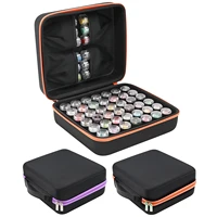 42 slot portable shockproof storage carrying case bag rhinestones earrings beads accessories diamond shockproof carry case box