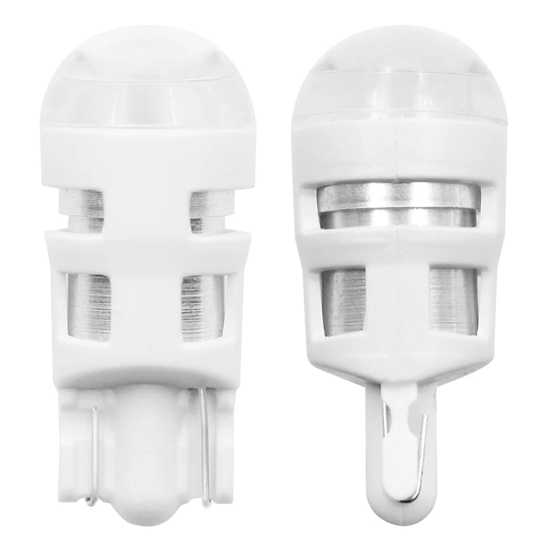 10 шт. светодиодный автомобильный фонарь T10 194 168 2825 W5W для чипа Cree подсветки