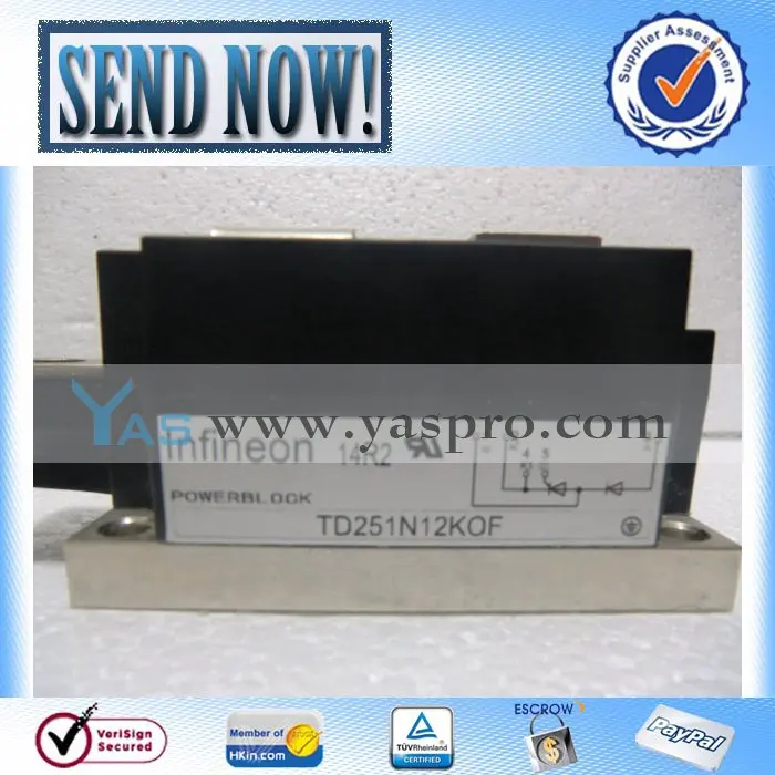 Тиристор TD251N12KOF S01 TD251N12K0F 01 TD251N16KOF TD251N14KOF|Контроллер двигателя| |