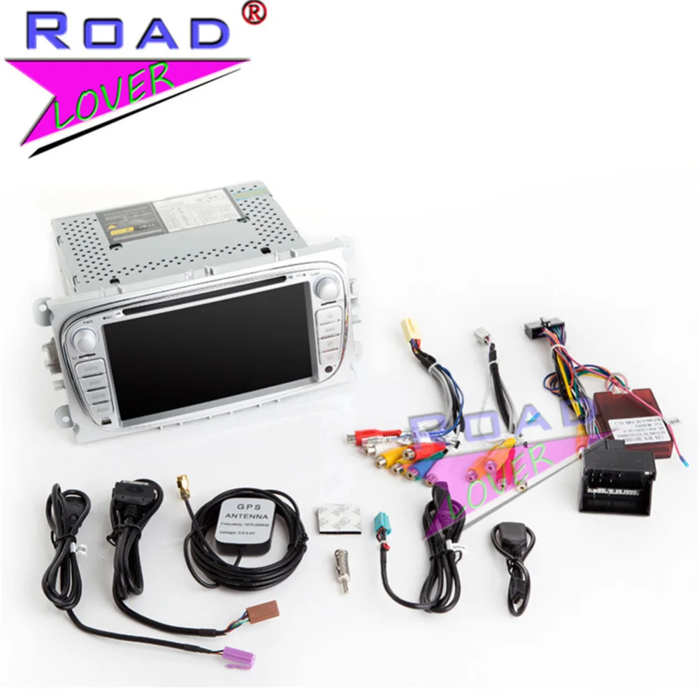 TOPNAVI Новый 4G + 32GB Android 8 0 Восьмиядерный Автомобильный DVD плеер для Ford Focus Mondeo Стерео