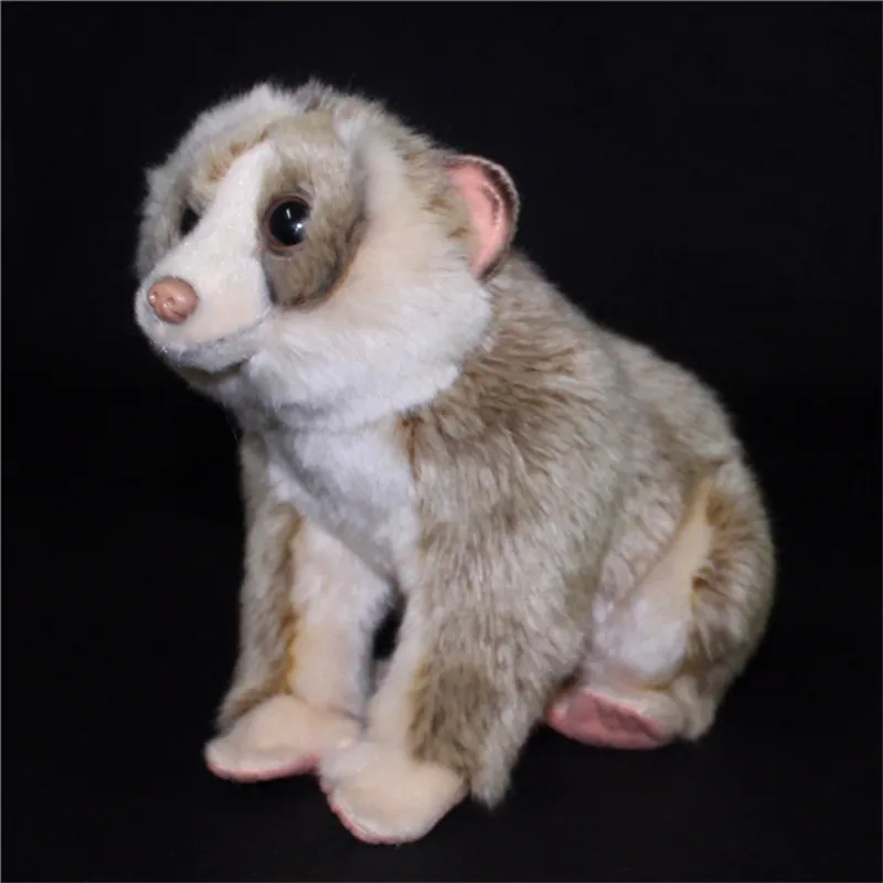 

Fancytrader Realistic Simulation Monky Plush Toy Stuffed Lovely Animals Barbary Ape Doll Kids Gift Decoration 27cm