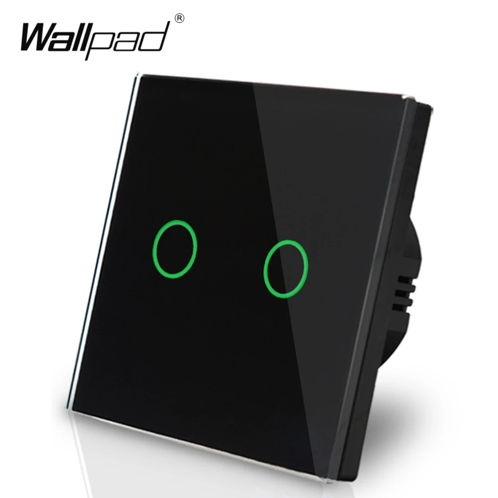 Роскошный светодиодный индикатор Wallpad европейского и британского стандарта 110 ~