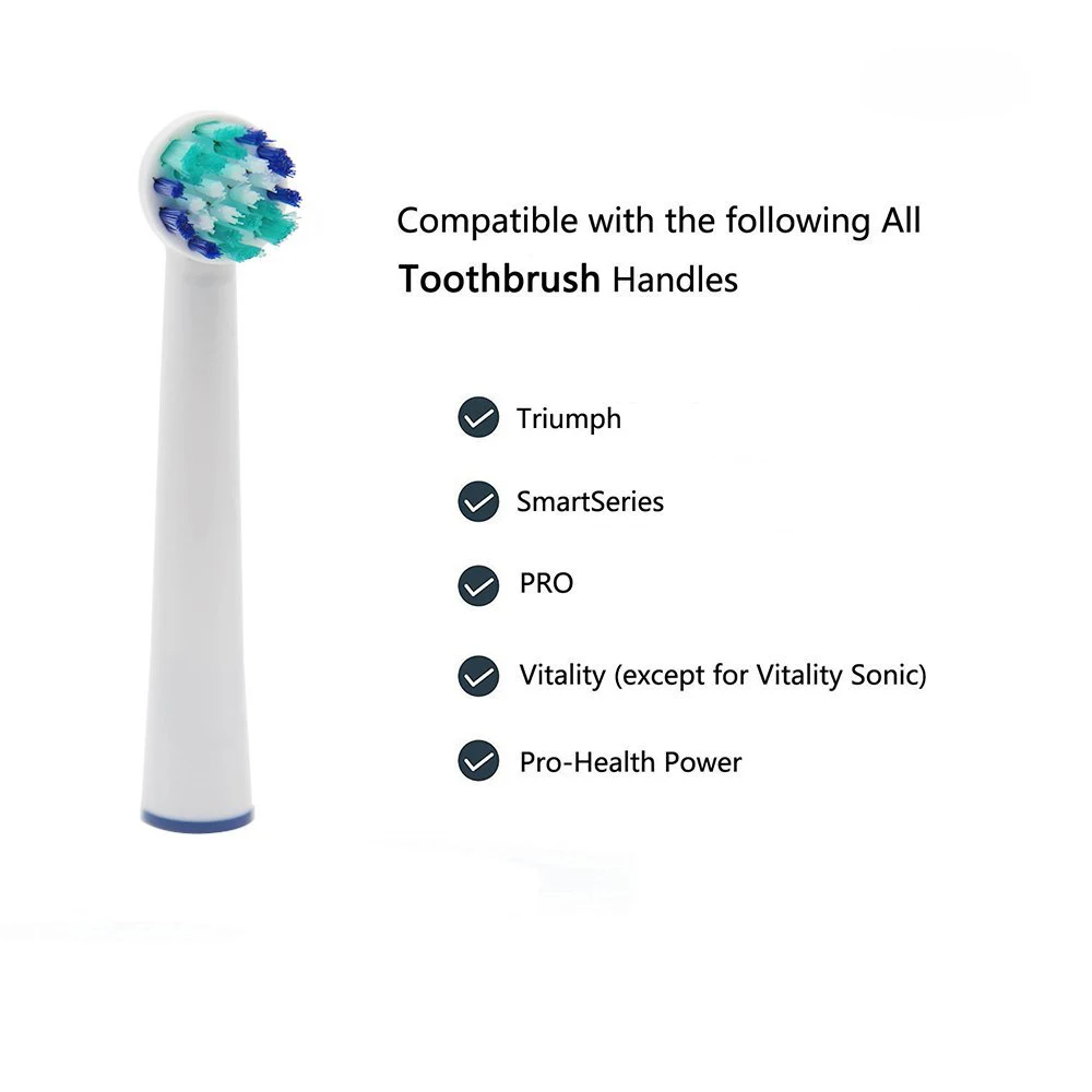 4 шт./компл. электрическая сменная зубная щетка насадки для Oral B Vitality Pro