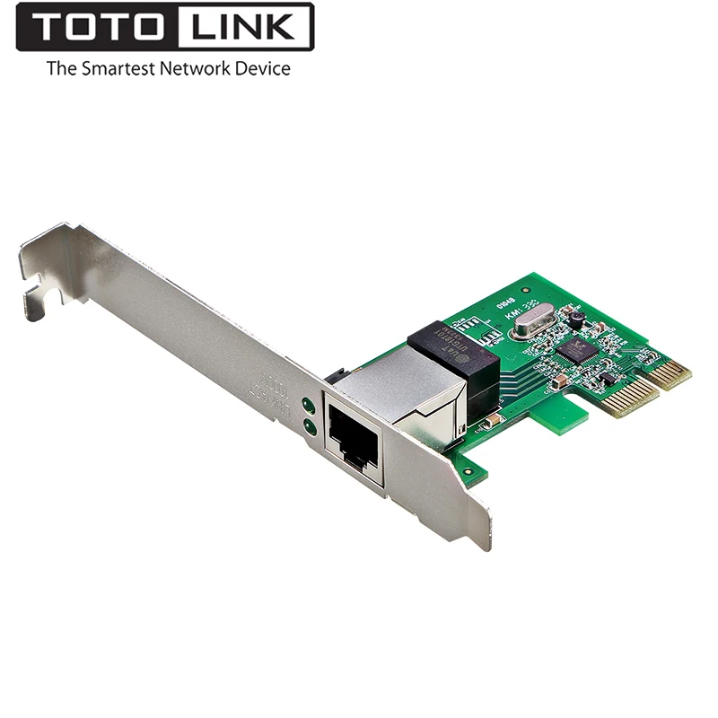 TOTOLINK PX1000 Gigabit PCI E сетевой адаптер Портативный Ethernet карты поддержка Windows XP/Vista/7 для