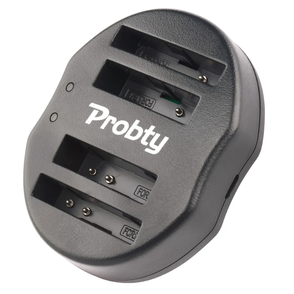 Зарядное устройство PROBTY для Canon IXUS 50 55 60 65 100 SD40 SD30 SD200 SD300 SD780 SD960 2 шт. - купить по