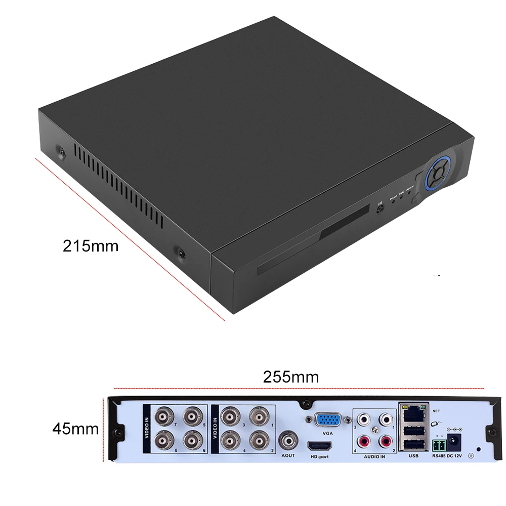 CCTV 16CH AHD 1080P DVR IP NVR TVI CVI аналоговый 5 в 1 Гибридный HVR 2MP видео рекордер HDMI 3G WIFI ONVIF P2P