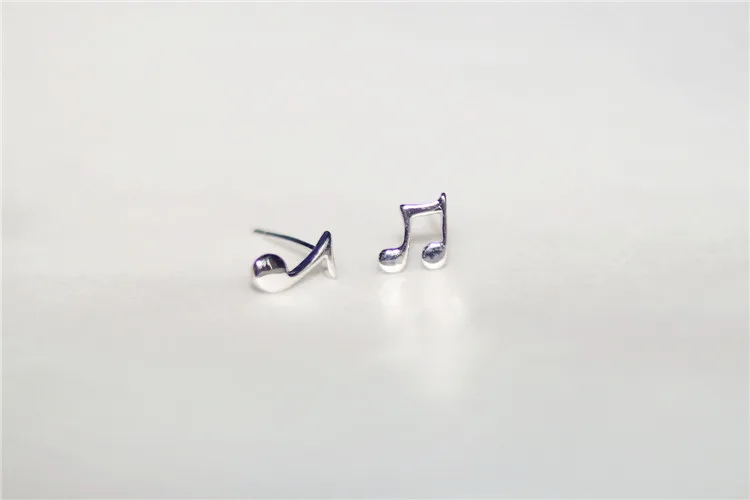 Женские асимметричные серьги гвоздики из серебра 925 пробы|jewelry stud earrings|earrings