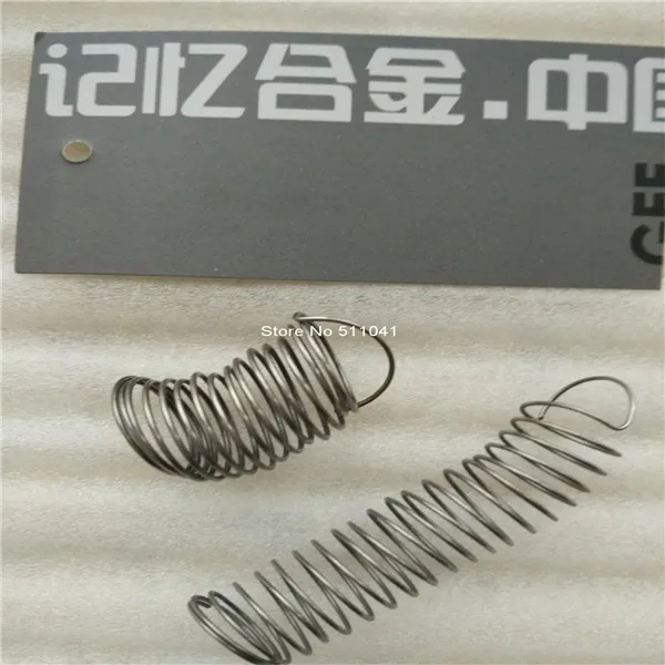 Пружина из сплава с эффектом памяти nitinol пружины проволоки nitinol|wire spring|shape memory alloy
