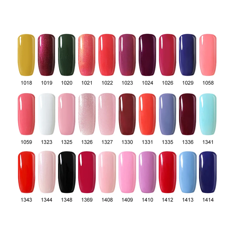 Гель лак Clou Beaute 85 цветов набор гель лаков для ногтей цветная гелевая краска УФ
