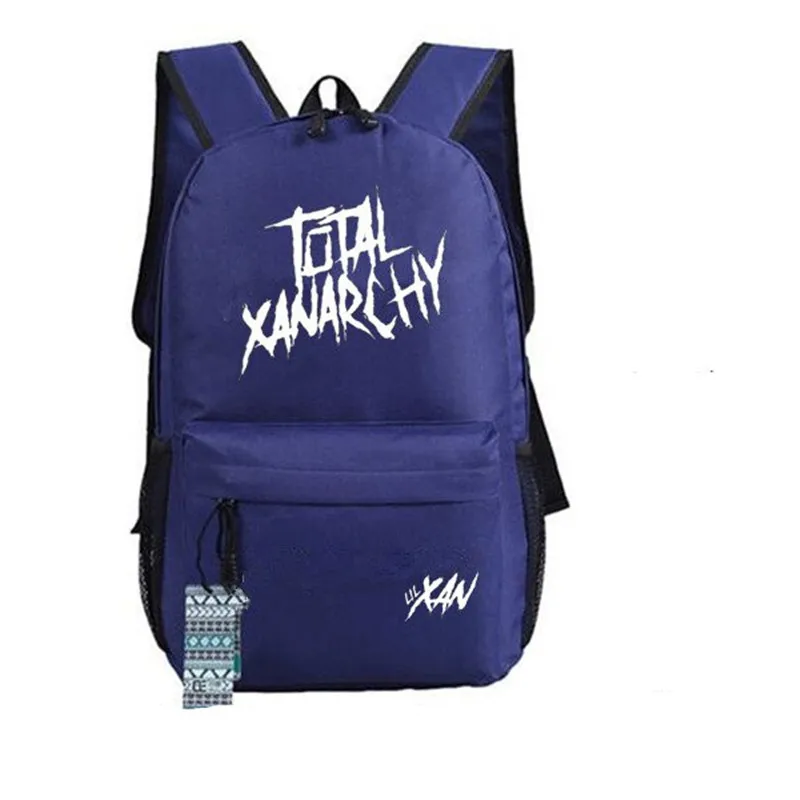 Tote Xanarchy Lil Xan Young Rapper Music рюкзак для косплея сумка школьников компьютерная дорожная