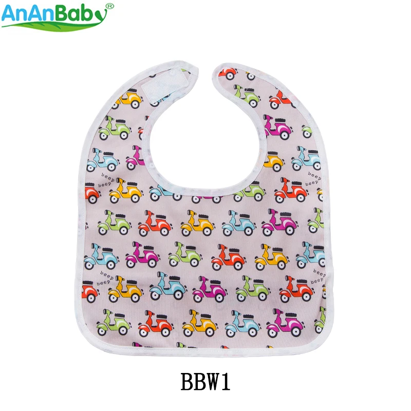 Новое поступление! Детские нагрудники Ananbaby водонепроницаемые с милым рисунком 3