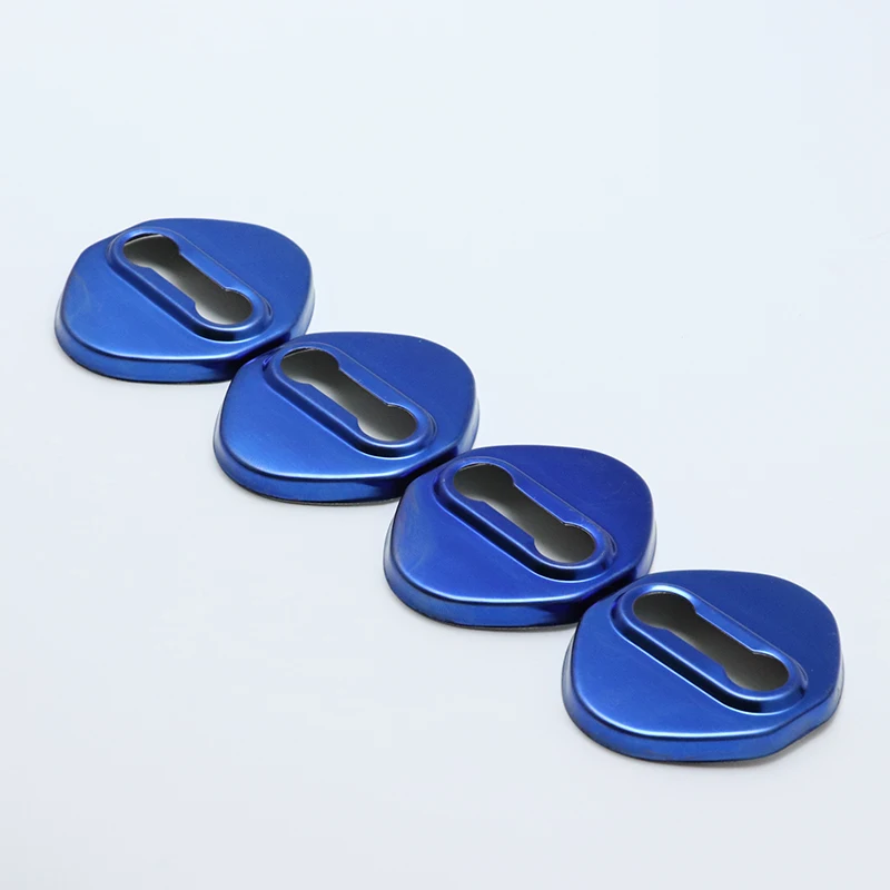 4 шт. нержавеющая сталь замок для двери пряжка защитный чехол авто mazda MX 5 MX5 NB NC ND