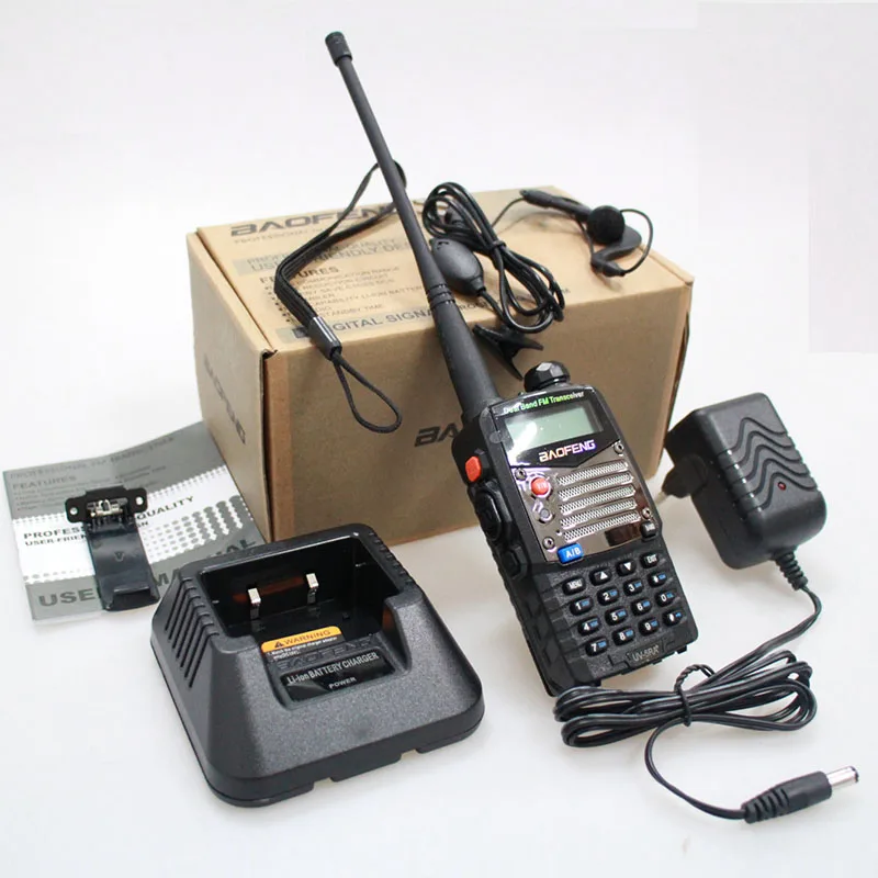 2016 BaoFeng UV 5RA + Plus Walkie Talkie 136 174 /400 520Mhz VHF/UHF двухдиапазонный удобный охотничий
