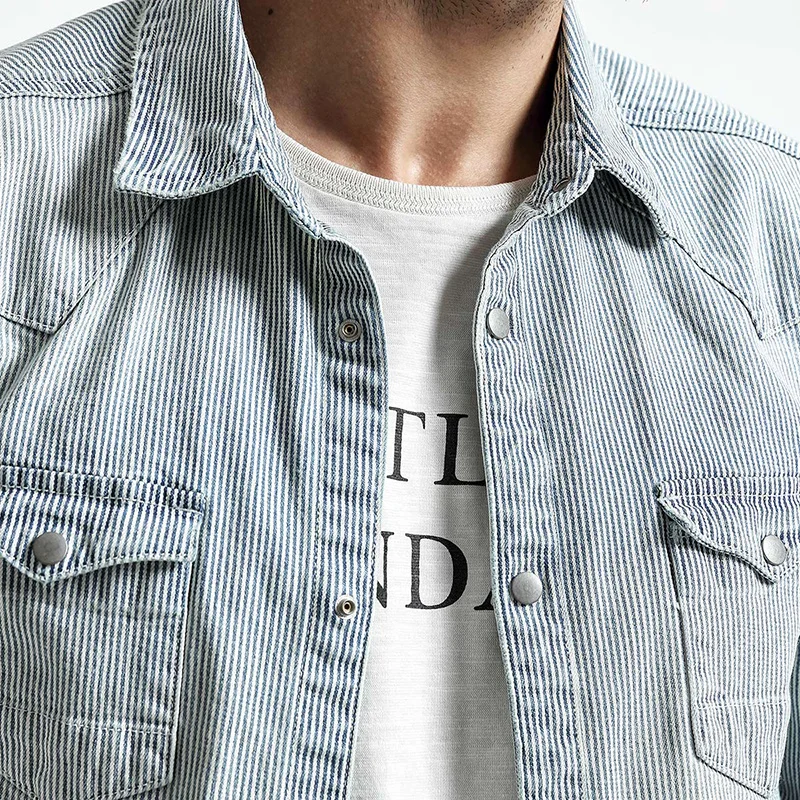 SIMWOOD 2019 бренд рубашки домашние муж. для мужчин Slim Fit весна новая джинсовая рубашка