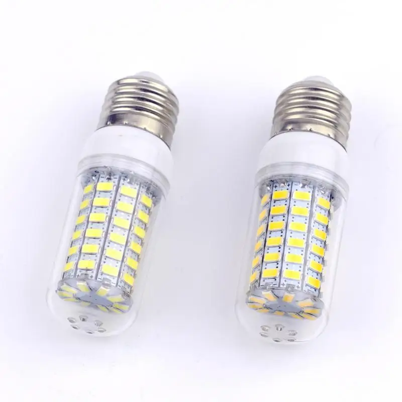 E14 светодиодный светильник E27 лампы SMD5730 220 V кукурузы 24 36 48 56 69 светодиодная люстра