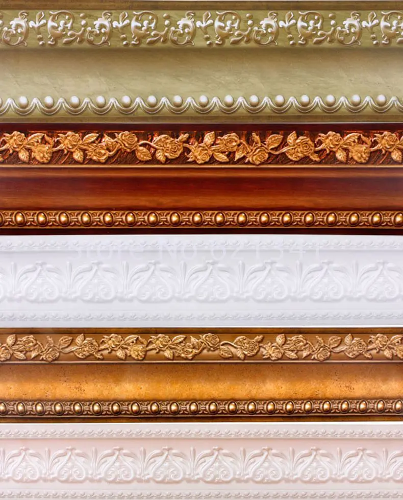 Eurpore плоскости стены Стикеры линия талии для Домашний Декор 10 м (w) * 4 (l) 5 цветов на