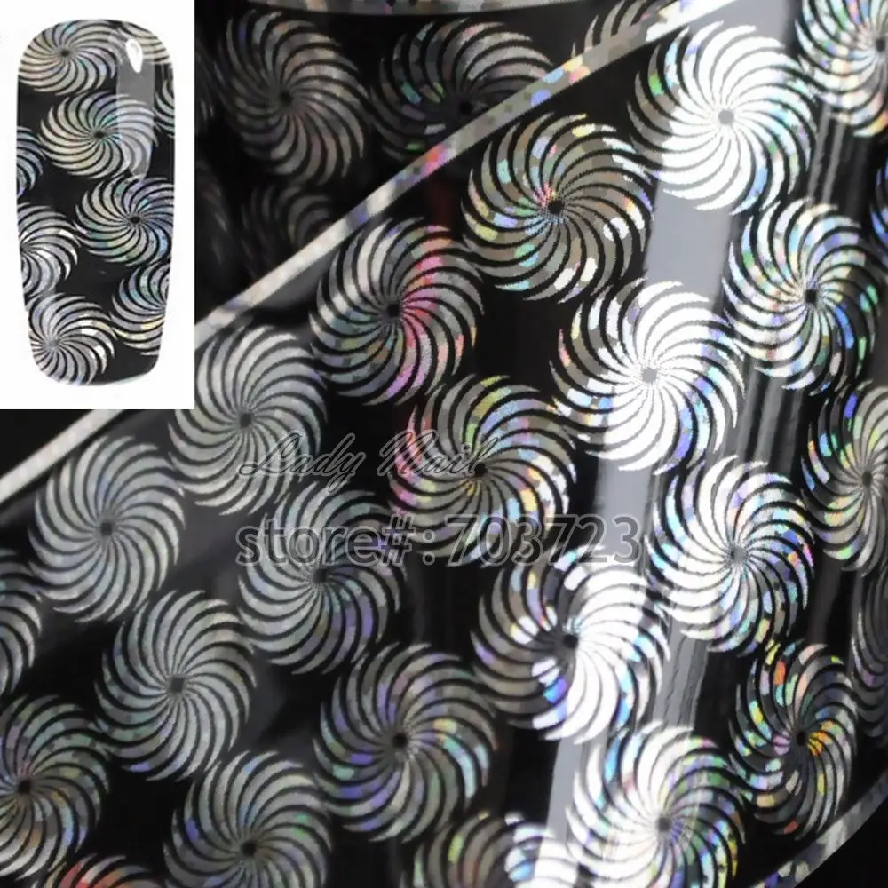 

Лазерная ветряная мельница печать ногтей переводная фольга бумажный наконечник наклейка для ногтей крафтовое Украшение Новый модный диза...