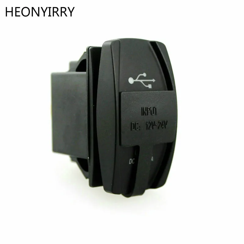 USB Автомобильное зарядное устройство адаптер питания 5V 3.1A универсальное двойное