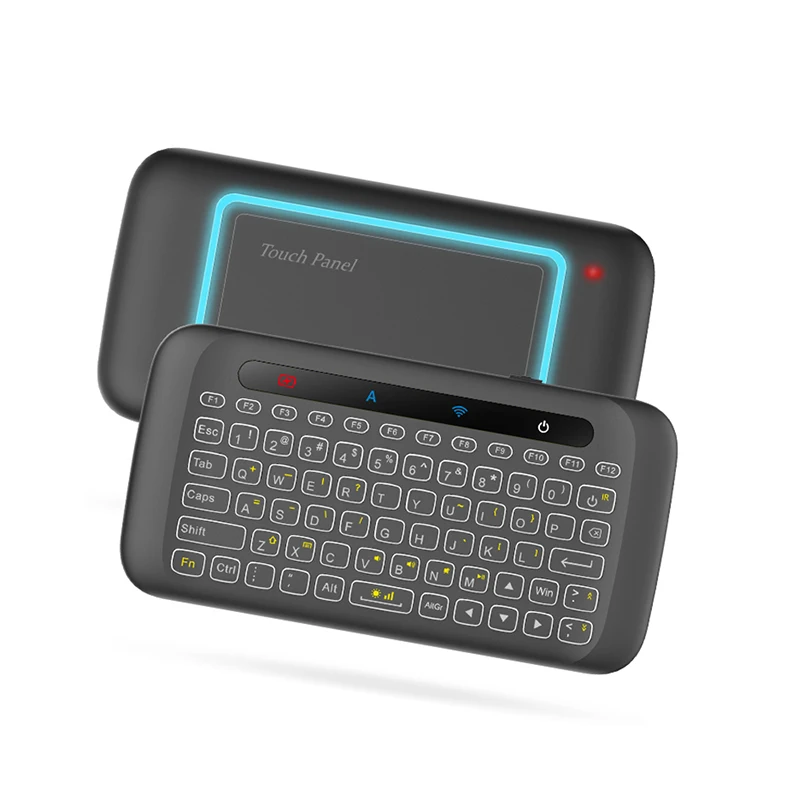 Mini Wireless Keyboard Backlight Touchpad Air mouse IR Leaning Remote Control For Andorid BOX Smart TV Windows H18 Plus | Компьютеры и