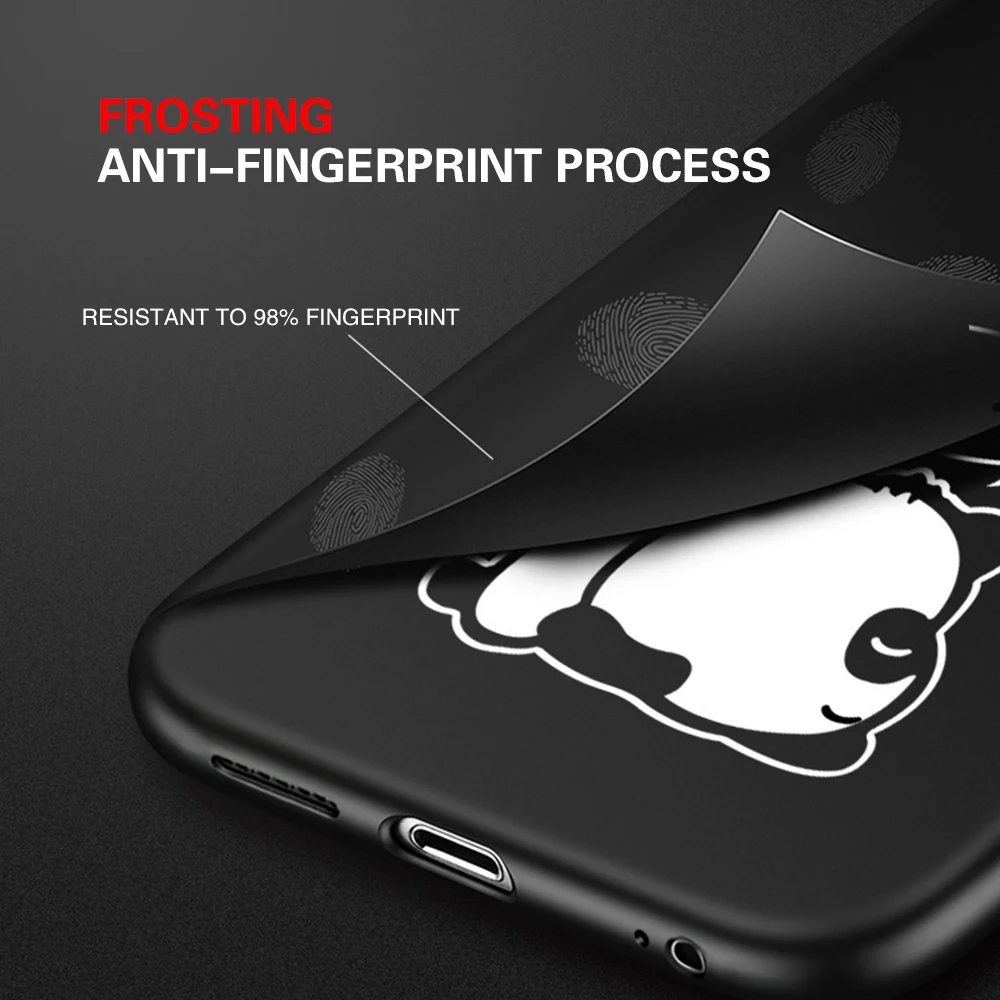Heyytle Soft Silicone Phone Case For iPhone XR XS MAX X 8 7 6 6S plus Cute Cartoon Cases Animal Patterned Back Cover TPU Coque |