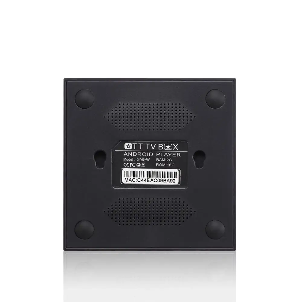 Оригинальный X96W Смарт ТВ приставка Amlogic S905W четырехъядерный 2 ГБ + 16 Гб X96 Android 7 1 Wifi