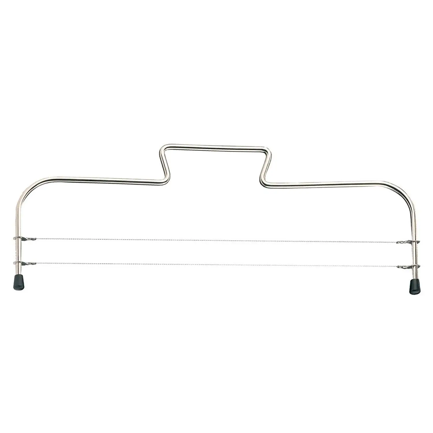 NEW Sponge cake pastry kitchen stainless steel double-wire cutter - Цвет: silver
