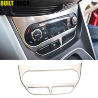for ford escape kuga 2013 2014 2015 2016 chrome air con condition ac ac switch button panel knob trim cover molding decoration