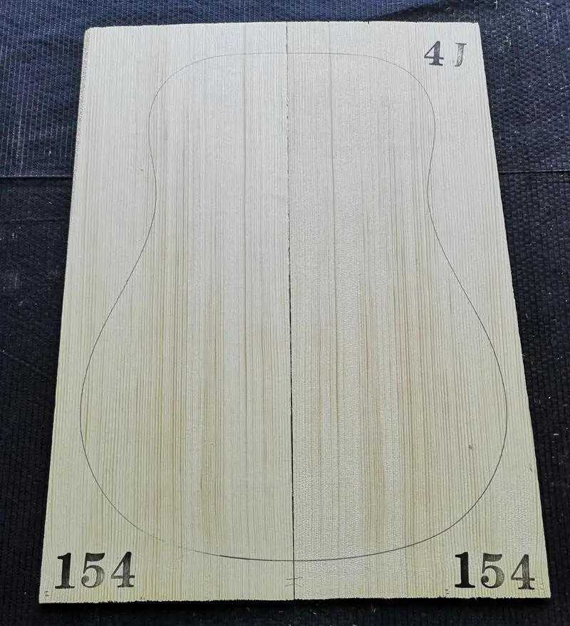 4# класс Picea Abies Alps ель гитара из твердой древесины топ 41 дюймов DIY деревянная гитарная панель ручной работы материал для изготовления гитар 4,5*215*5